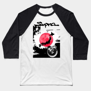 Toyota Supra Baseball T-Shirt